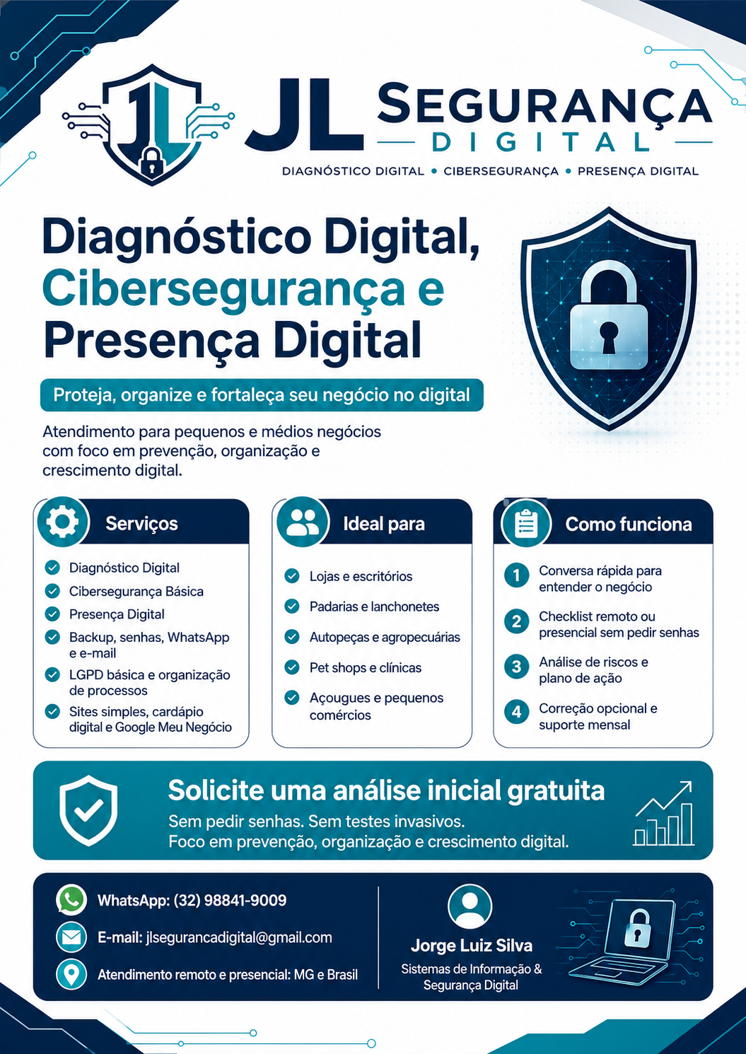 Apresentação da JL Segurança Digital